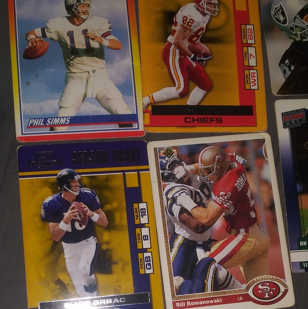 Vintage sports cards
